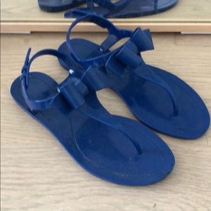 Red Valentino blue sandals